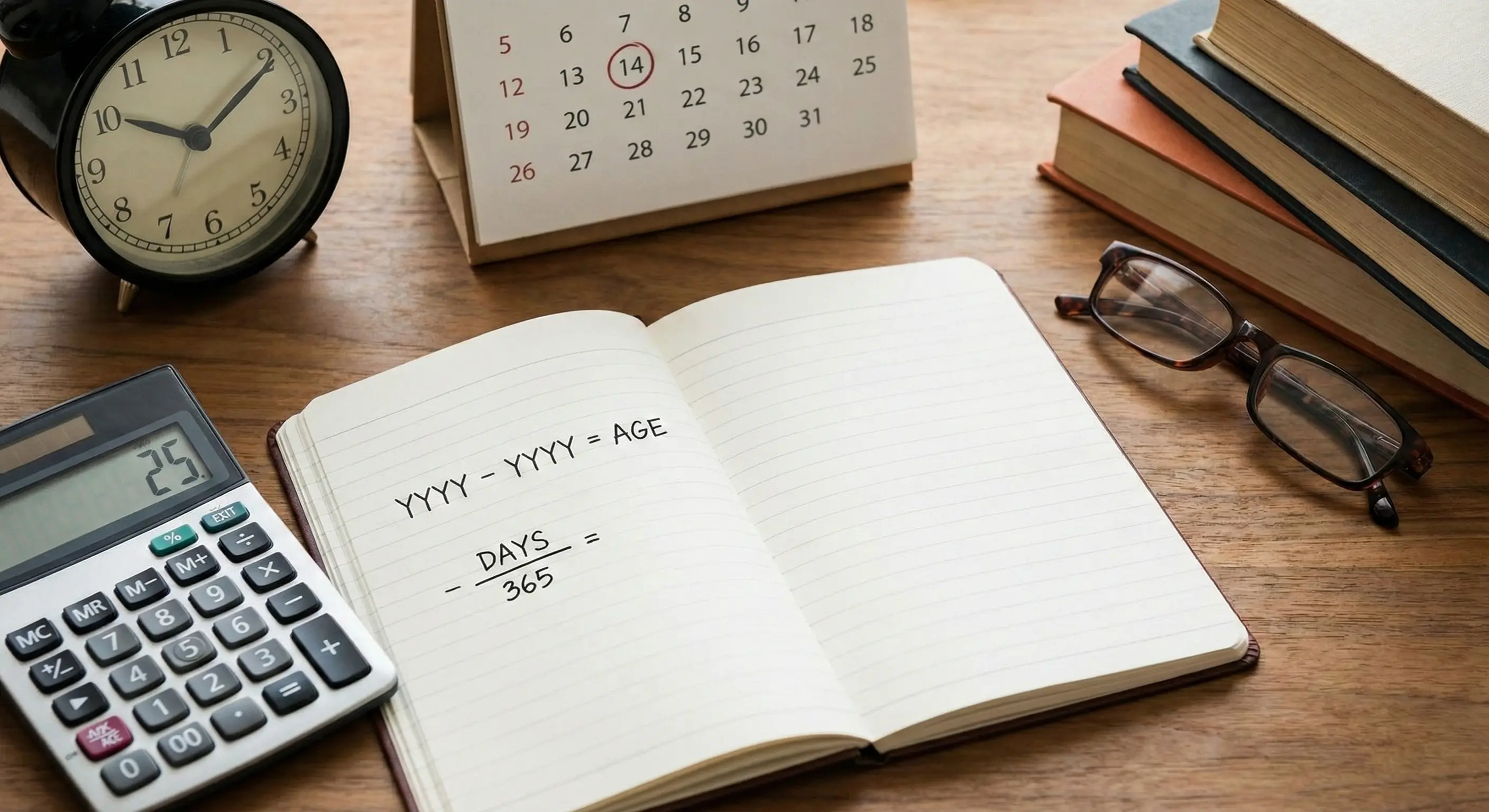 Cómo Calcular la Edad: La Guía Completa (Con Fórmulas)